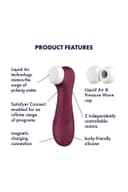 Satisfyer Pro 2 Generation 3 - Şarap Kırmızısı 10