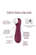 Satisfyer Pro 2 Generation 3 - Şarap Kırmızısı 13