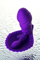 A-Toys Giyilebilir Vibratör Klitoral Uyarıcı Tıbbi Silikon Mor 12 cm 12