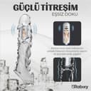 Rabixy 9 cm Uzatmalı Titreşimli Geciktirici Etkili Penis Kılıfı 3
