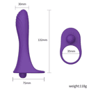 WICKY PRO Ultra Güçlü Titreşimli G Noktası Uyarıcı Penis Halkası 3