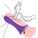 WICKY PRO Ultra Güçlü Titreşimli G Noktası Uyarıcı Penis Halkası 5