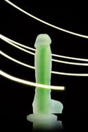 Beyond 18cm Gece Yeşil Parlayan Dildo Şeffaf - Matt Glow 3