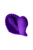 A-Toys Giyilebilir Vibratör Klitoral Uyarıcı Tıbbi Silikon Mor 12 cm 4