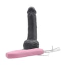 LIFELIKE VIBE Ultra Yumuşak Dokulu Titreşimli ve Rotasyonlu Realistik Vibratör Zenci Penis 20 CM 4