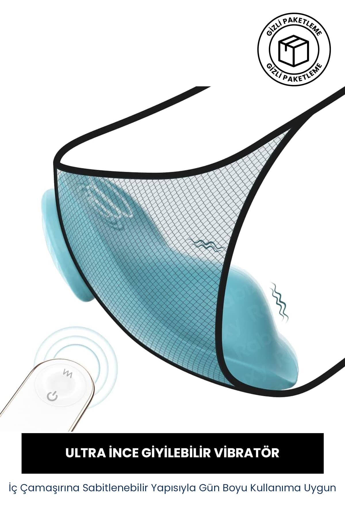 Rabixy Ultra İnce Giyilebilir Vibratör